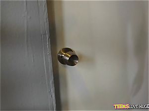giant chisel in gloryhole and its all for Megan Rain