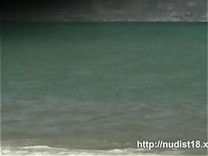 nudist beach spycam shoots naked honeys sunbathing